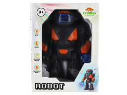 Robot chodící 22cm na baterie se světlem se zvukem